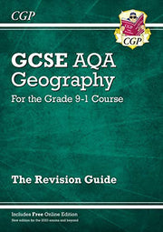 GCSE Geography AQA Revision Guide includes Online Edition, Videos & Quizzes: for the 2026 and 2027 exams (CGP AQA GCSE Geography)