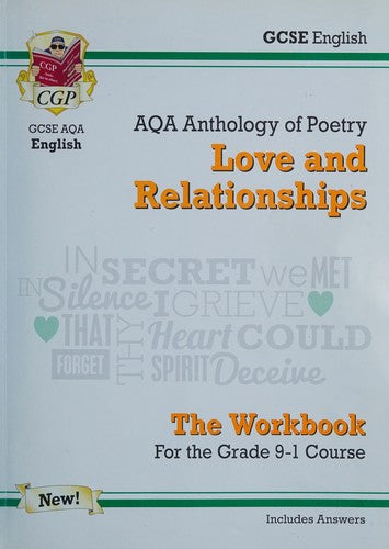 GCSE English Literature AQA Poetry Workbook: Love & Relationships Anthology (includes Answers): for the 2026 and 2027 exams