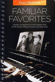 Piano Playbook Familiar Favorites.