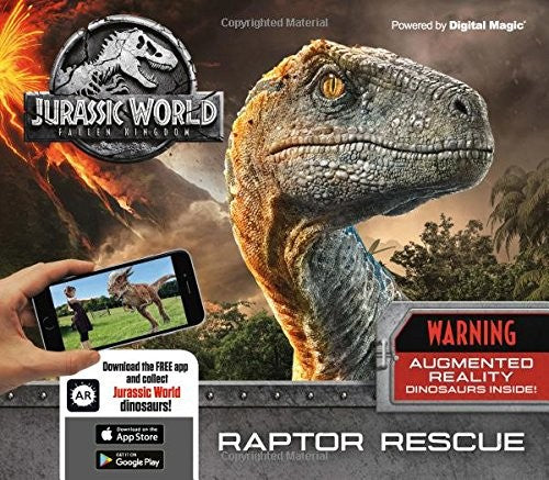 Jurassic World Fallen Kingdom: Raptor Rescue: Augmented Reality Dinosaurs Inside!