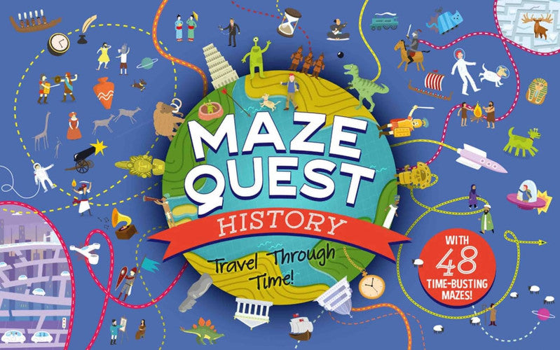 Maze Quest: History: Travel Through Time!