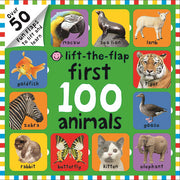 First 100 Animals: A soft-to-touch, first words book for babies and toddlers (First 100 Board Books)