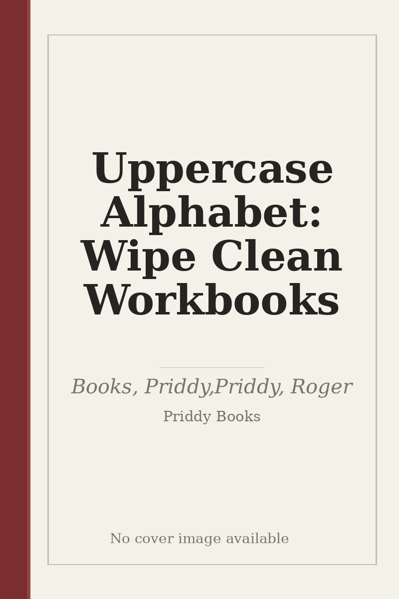 Uppercase Alphabet: Wipe Clean Workbooks - no cover image available