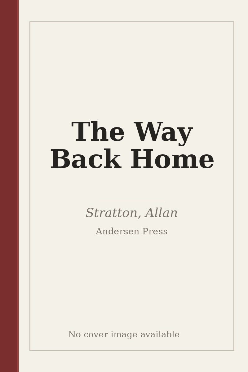 The Way Back Home - no cover image available