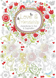 Love & Friendship (Colouring Book): Adventures in Ink and Inspiration (Colouring Books)