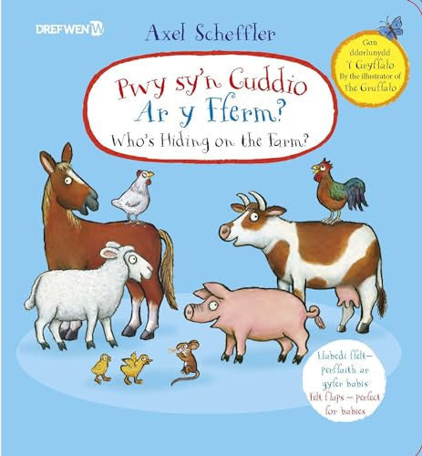 Pwy Sy'n Cuddio ar y Fferm: Who's Hiding on the Farm