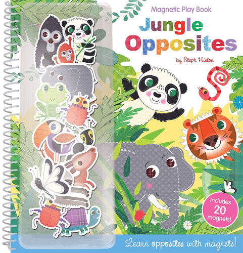 Jungle Opposites (Magnetic Play BookWirobound Magnetic Playbooks)