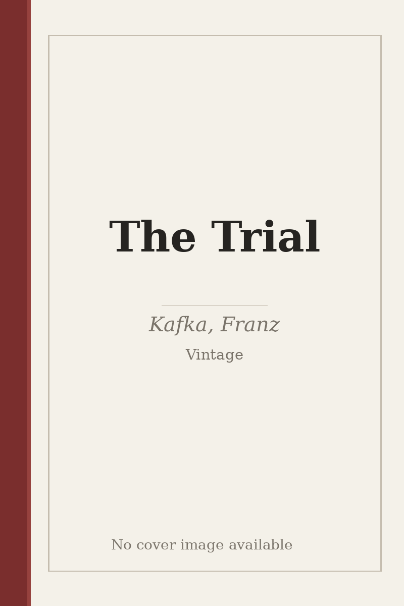 The Trial - no cover image available