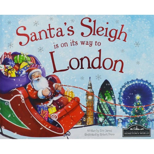 Santa's Sleigh is on its Way to London