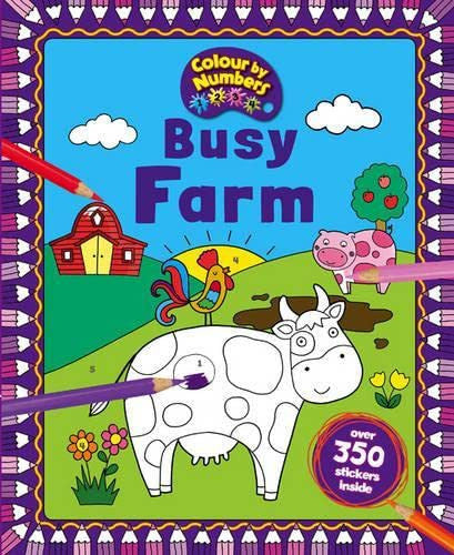 Busy Farm (Sticker & Activity Colour By Numbers)