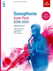 Saxophone Exam Pack 2018-2021, ABRSM Grade 3: Selected from the 2018-2021 syllabus. 2 Score & Part, Audio Downloads, Scales & Sight-Reading (ABRSM Exam Pieces)