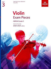 Violin Exam Pieces 2020-2023, ABRSM Grade 3, Score & Part: Selected from the 2020-2023 syllabus (ABRSM Exam Pieces)