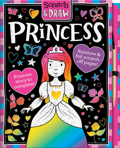 Scratch & Draw Princess - Scratch Art Activity Book (Scratch and Draw)
