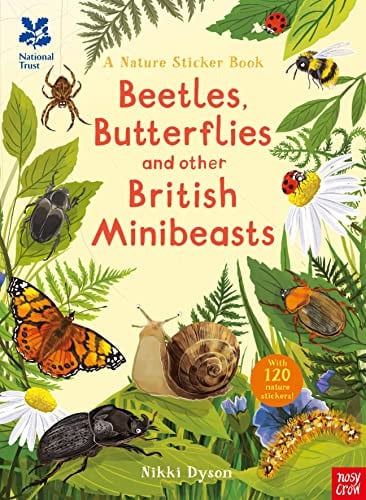 National Trust: Beetles, Butterflies and other Minibeasts (National Trust Sticker Spotter Books)