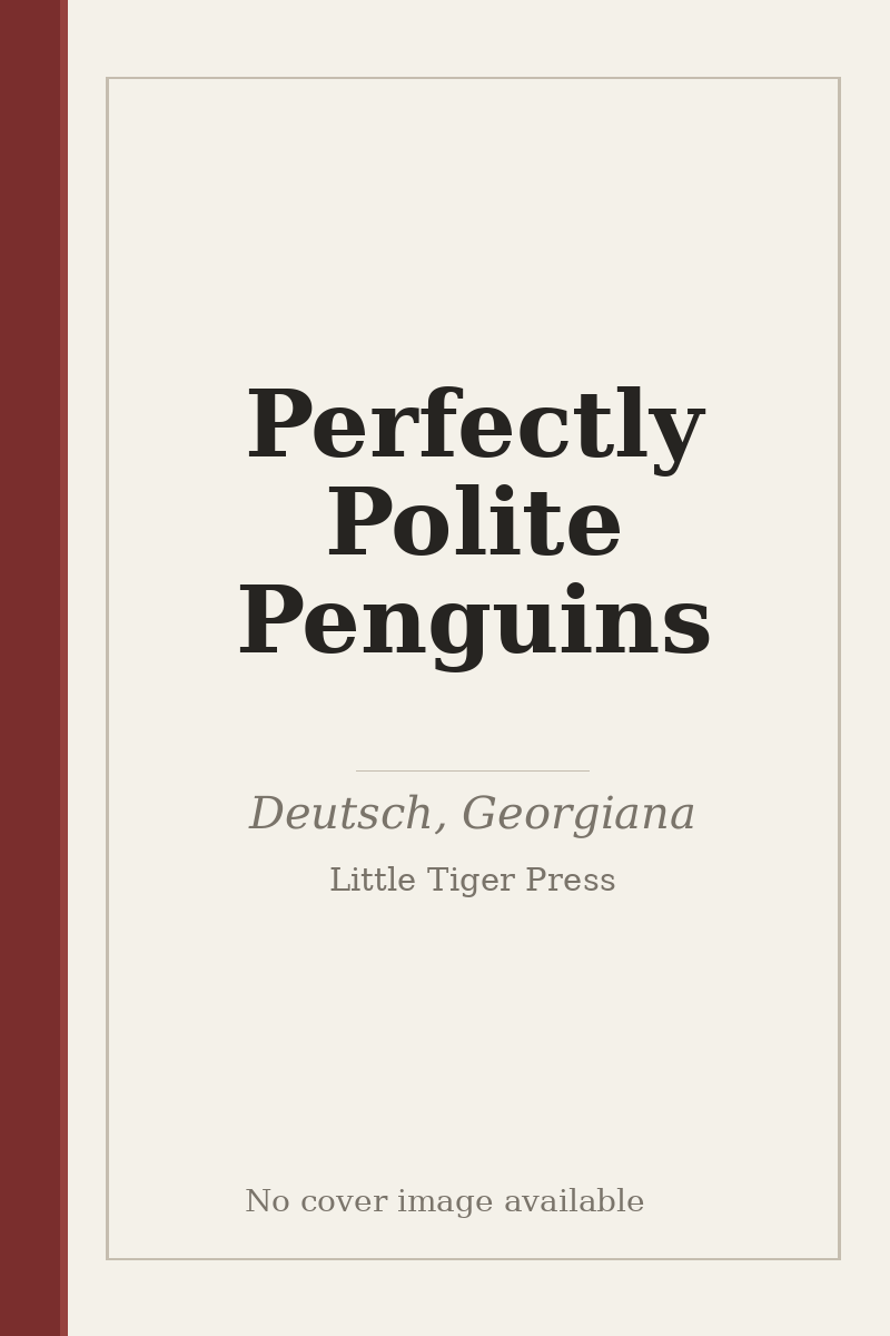 Perfectly Polite Penguins - no cover image available
