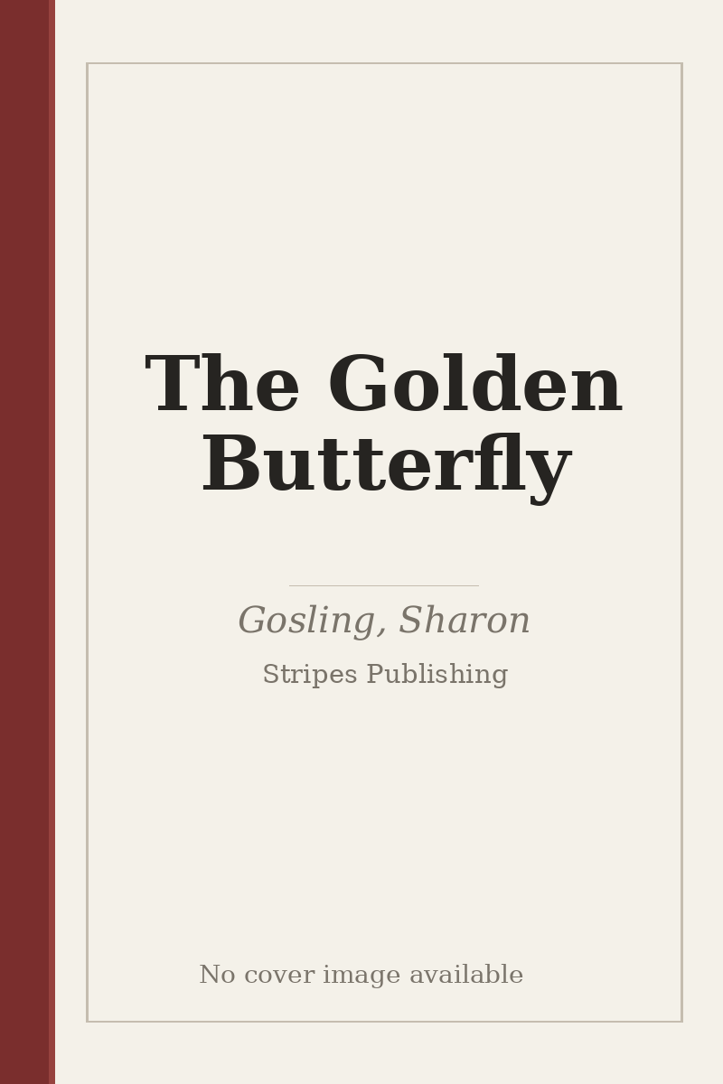 The Golden Butterfly - no cover image available