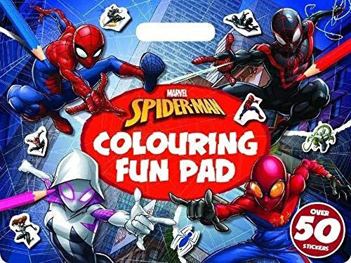 Marvel Spider-Man: Colouring Fun Pad (Giant Colour Me Pad Marvel)