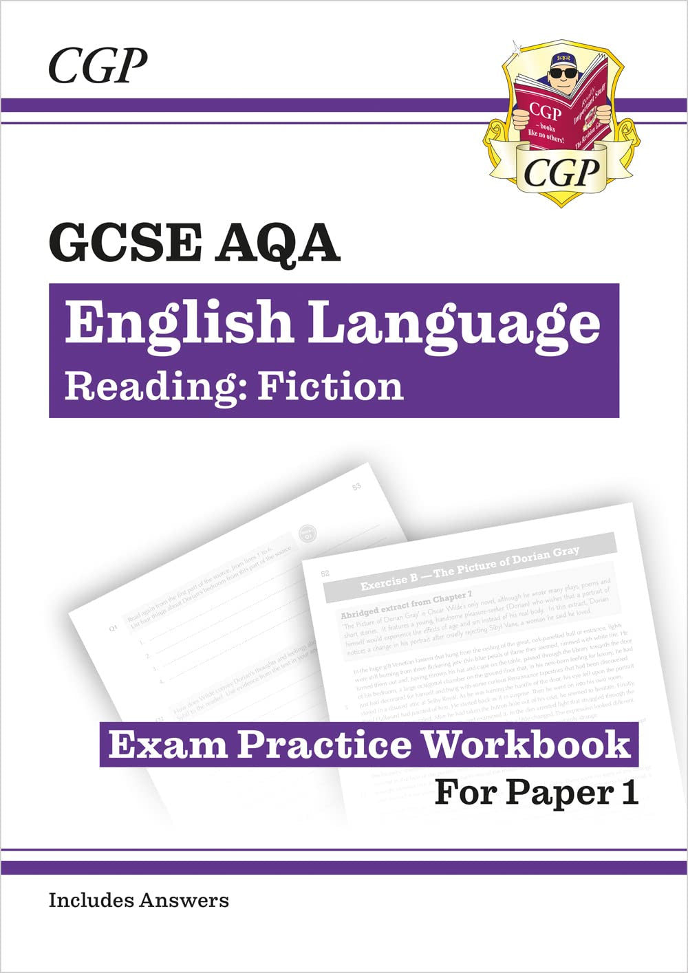 New GCSE English Language AQA Reading Fiction Exam Practice Workbook (CGP AQA GCSE English Language)