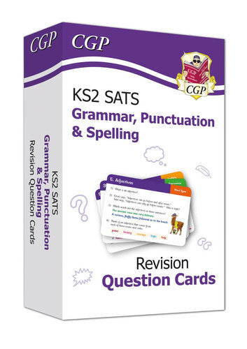 KS2 English Year 6 SATS Revision Question Cards: Grammar, Punctuation & Spelling (for 2027) (CGP SATS English)