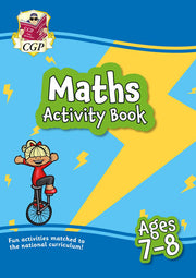 Maths Activity Book for Ages 7-8 (Year 3) (CGP KS2 Activity Books and Cards)