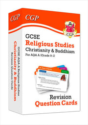 GCSE AQA A Religious Studies: Christianity & Buddhism Revision Question Cards (CGP AQA A GCSE RS)