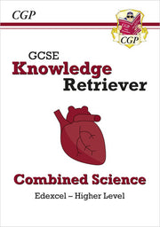 GCSE Combined Science Edexcel Knowledge Retriever - Higher: for the 2026 and 2027 exams (CGP Edexcel GCSE Combined Science)