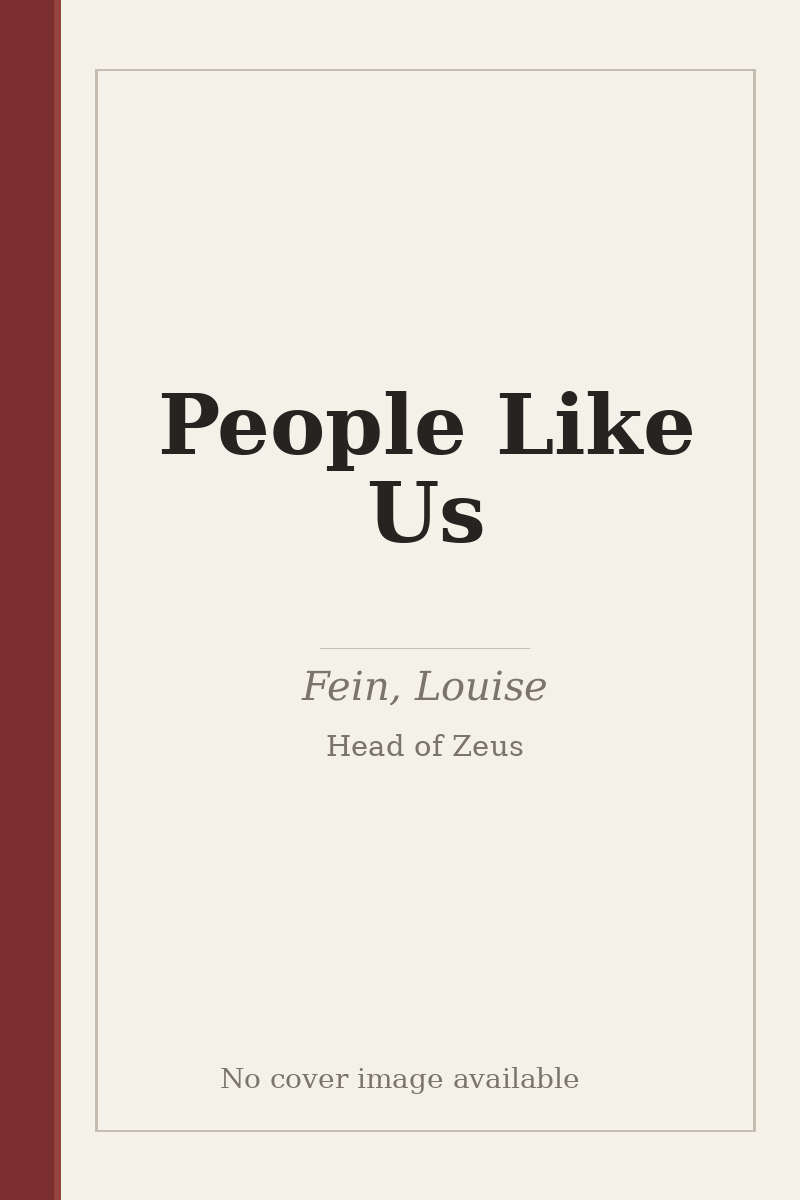 People Like Us - no cover image available