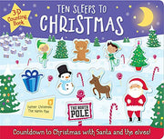 Ten Sleeps to Christmas (3D Counting Books)