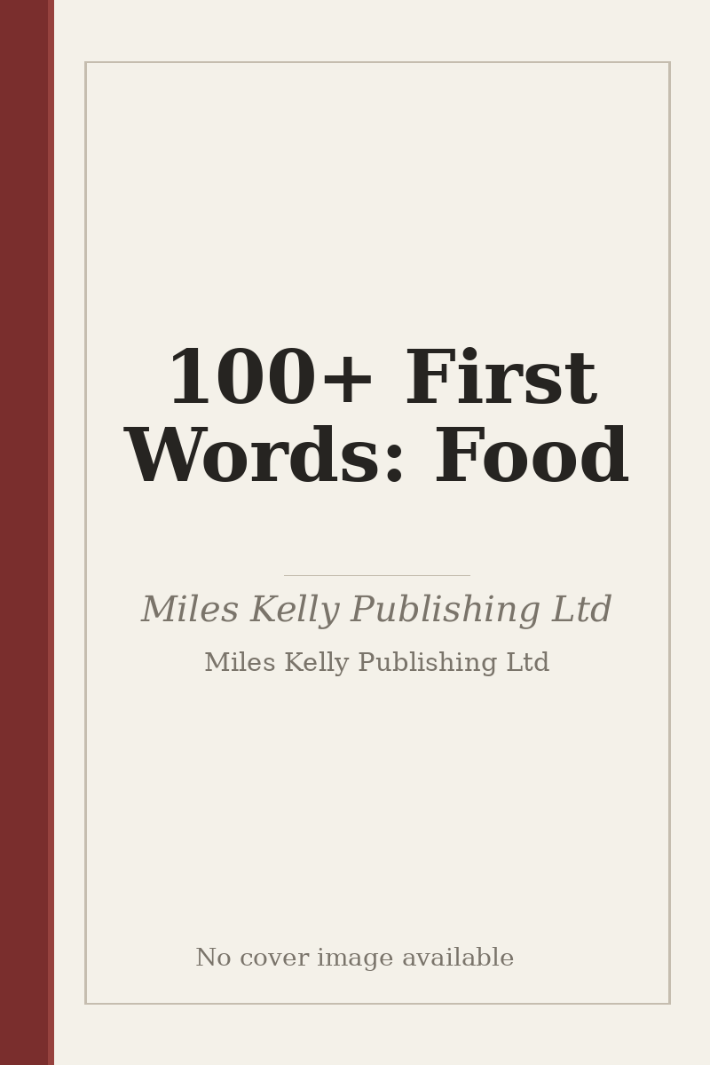 100+ First Words: Food - no cover image available