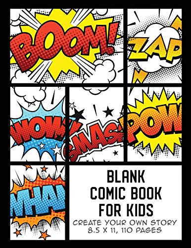 Blank Comic Book for Kids: Create Your Own Story, Comics & Graphic Novels