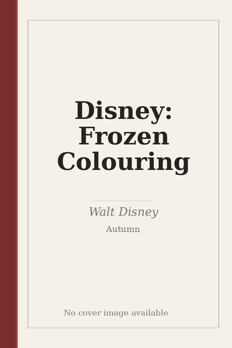 Disney: Frozen Colouring - no cover image available