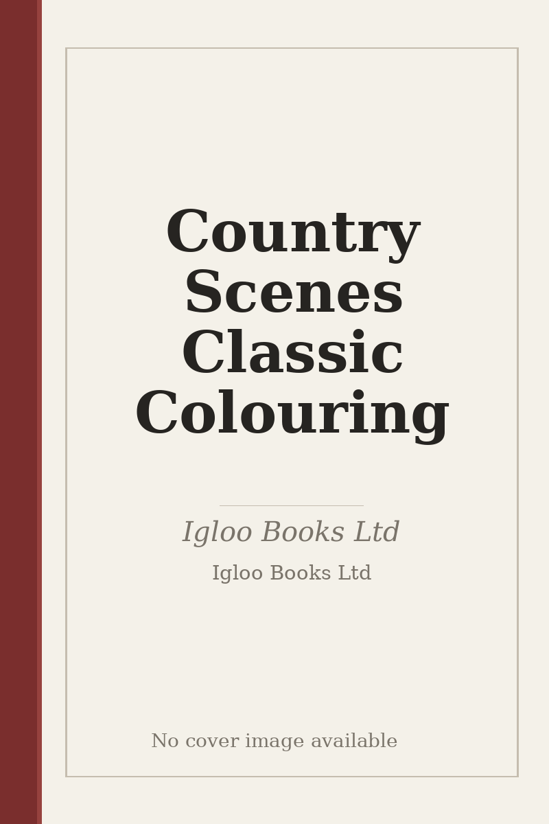 Country Scenes Classic Colouring - no cover image available