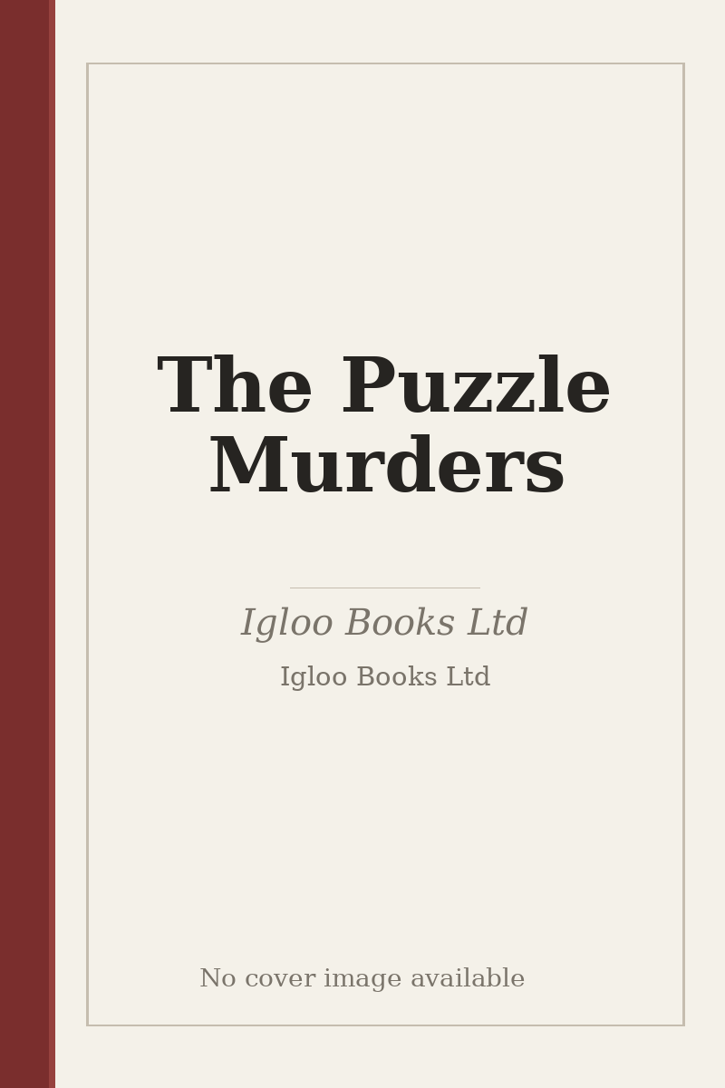 The Puzzle Murders - no cover image available