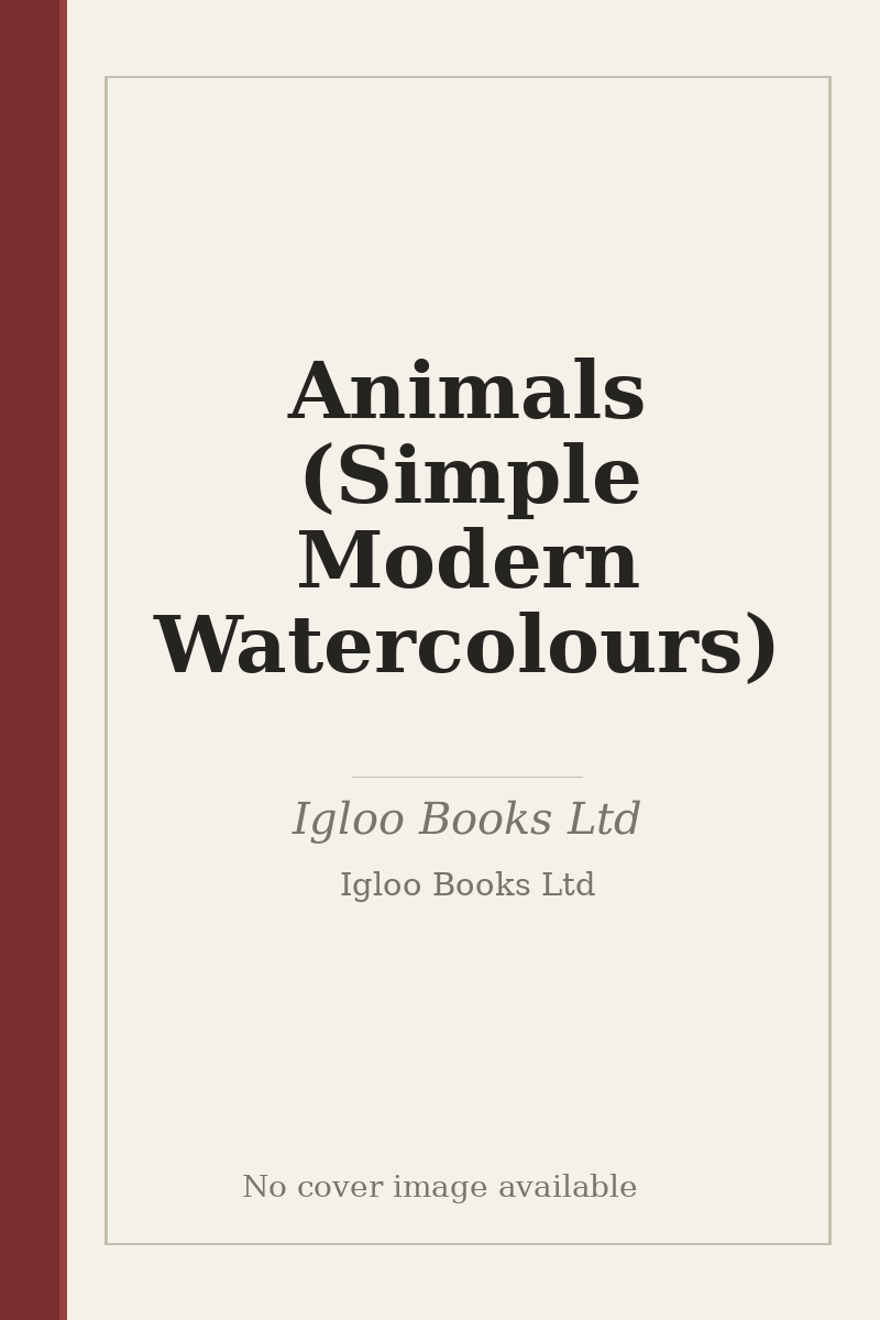Animals (Simple Modern Watercolours) - no cover image available