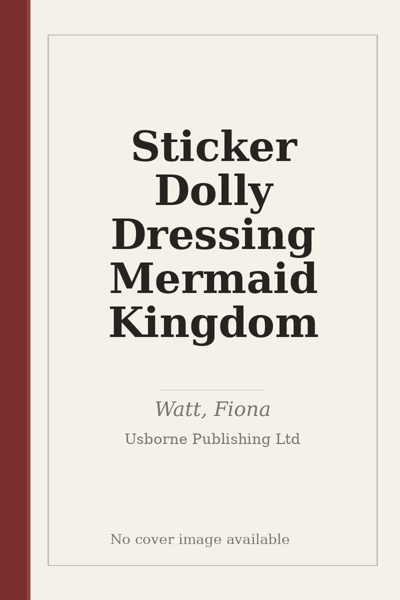 Sticker Dolly Dressing Mermaid Kingdom - no cover image available