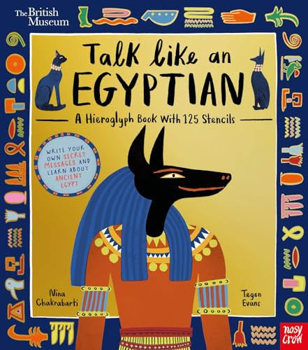 British Museum: Talk Like an Egyptian (British Museum Stencil Books)