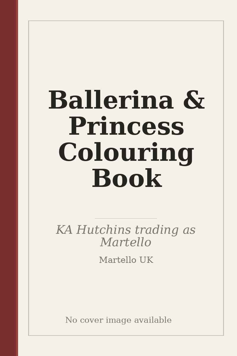 Ballerina & Princess Colouring Book - no cover image available