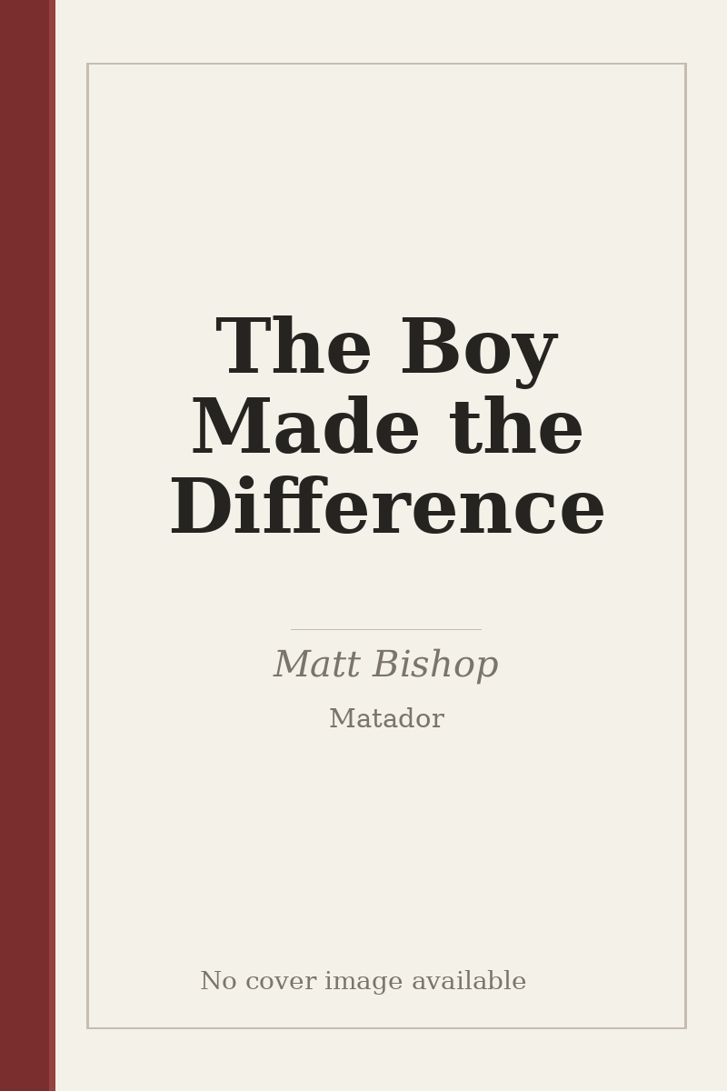 The Boy Made the Difference - no cover image available