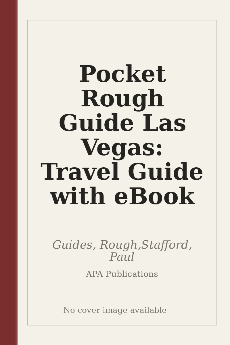 Pocket Rough Guide Las Vegas: Travel Guide with eBook - no cover image available