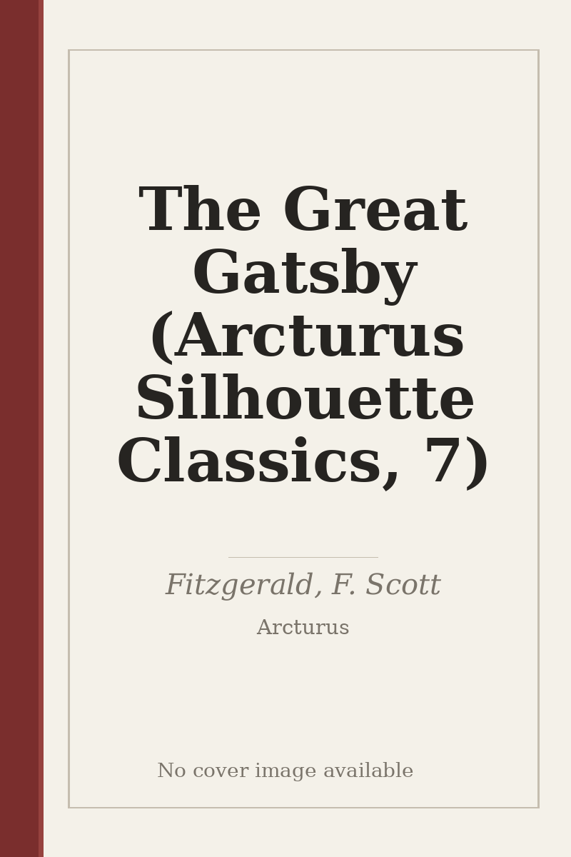 The Great Gatsby (Arcturus Silhouette Classics, 7) - no cover image available