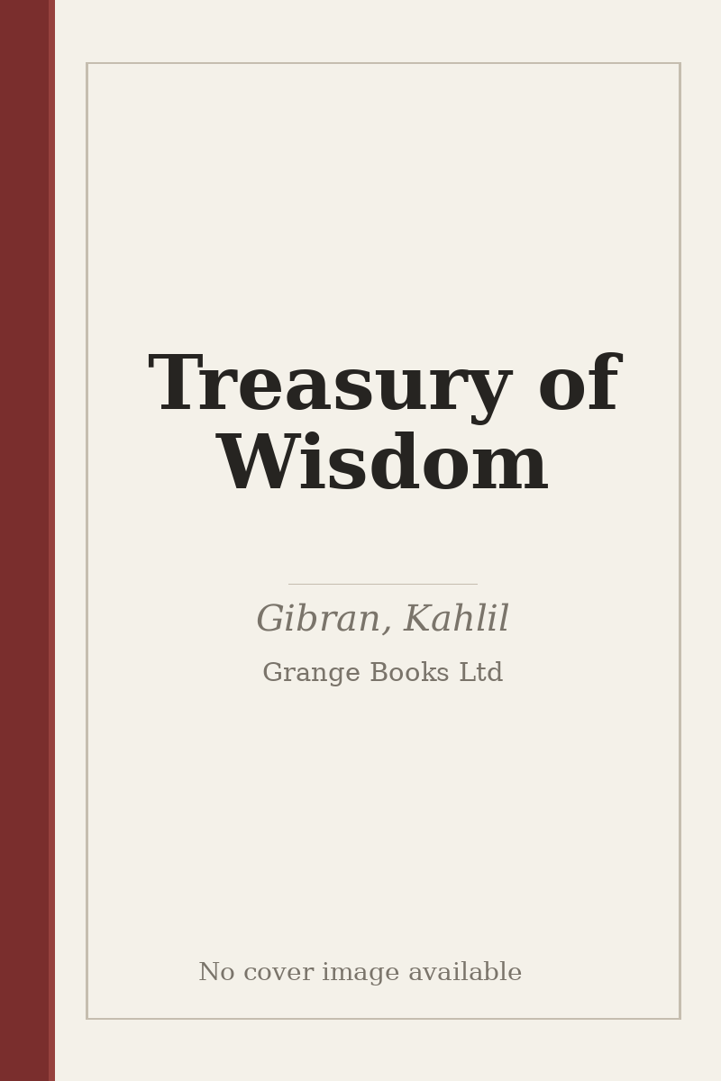 Treasury of Wisdom - no cover image available