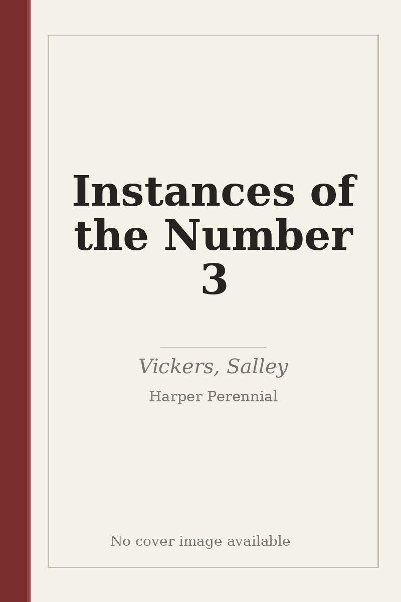 Instances of the Number 3 - no cover image available
