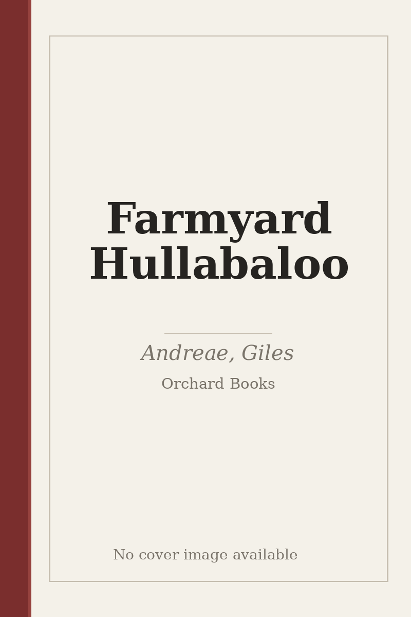 Farmyard Hullabaloo - no cover image available