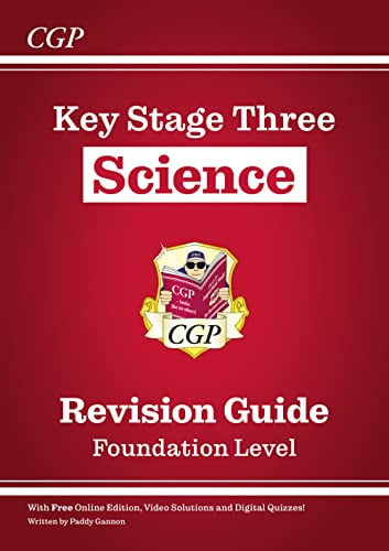 New KS3 Science Revision Guide – Foundation (includes Online Edition, Videos & Quizzes): for Years 7, 8 and 9