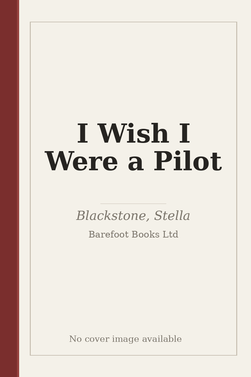 I Wish I Were a Pilot - no cover image available
