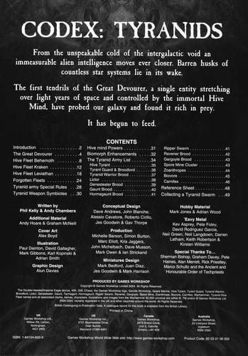 Codex: Tyranids (Warhammer 40,000)