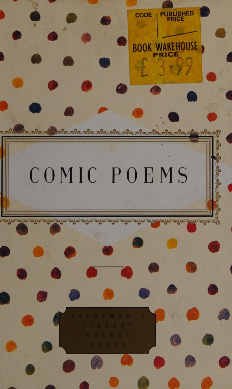 Comic Verse (Everyman's Library POCKET POETS)