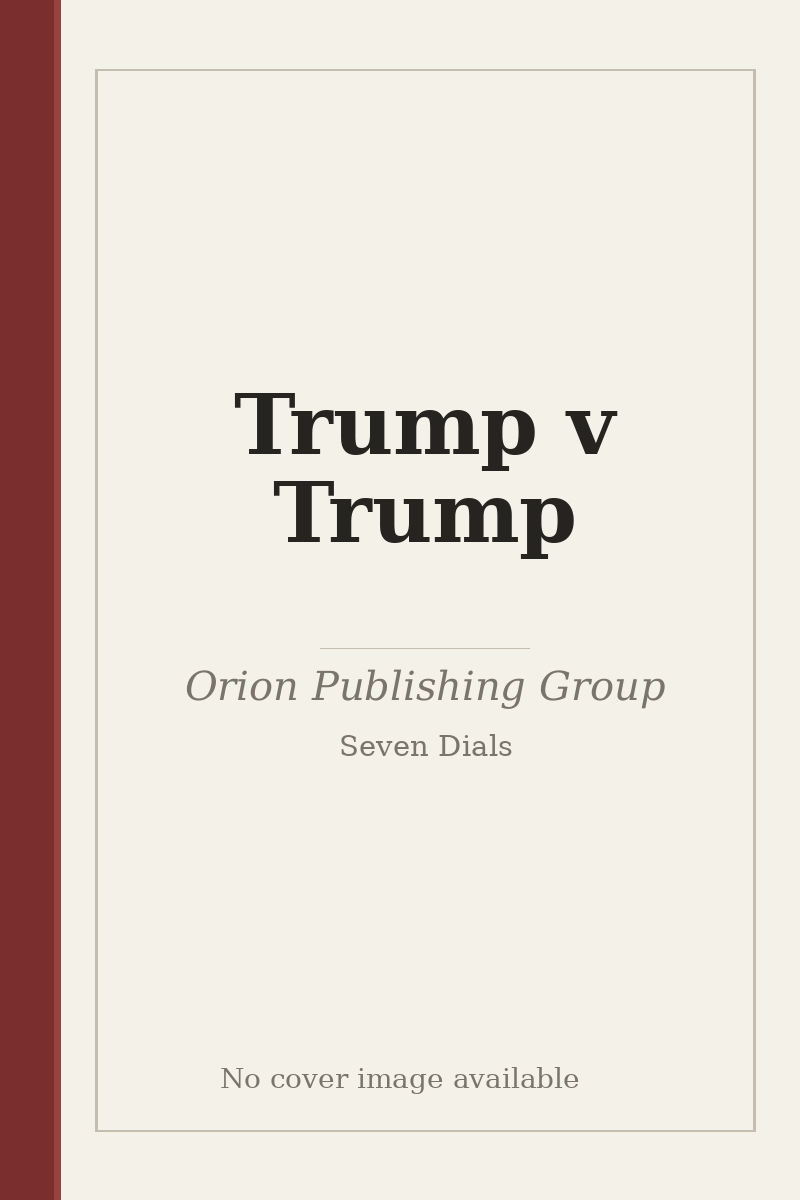Trump v Trump - no cover image available
