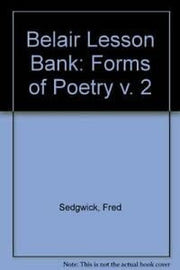 Forms of Poetry (v. 2) (Lesson Bank S.)