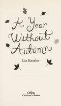 A Year without Autumn